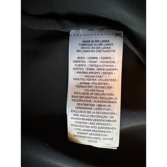 Lauren Ralph Lauren Navy Blue Polyester Womens Blouse 2X - Picture 4 of 5